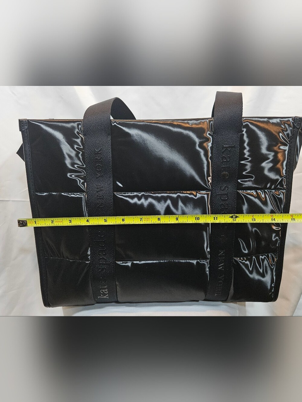 Black Quilted Tote Bag Kate Spade - Picture 8 of 12